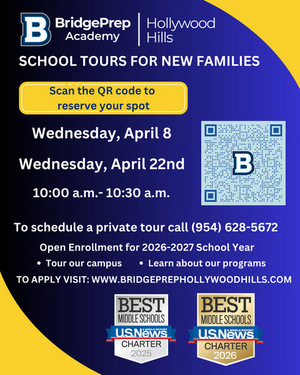 ⭐School Tours for New Families /  ⭐Visitas Escolares para Familias Nuevas